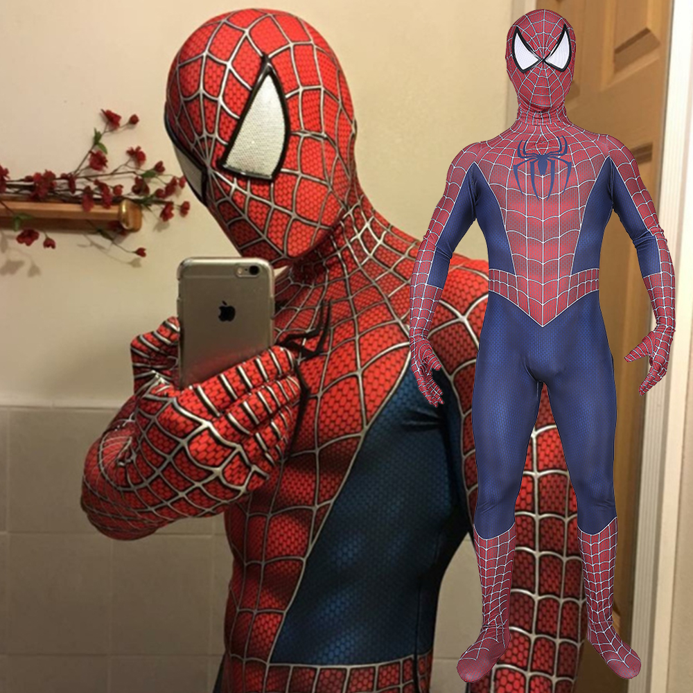 Marvel Hero Adjuntos Spider-Man Halloween Cosplay Medias de una sola pieza
